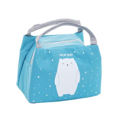 Rolin Roly Lunch Bag Insulated Waterproof Oxford Travel Picnic Lunch Pouch Thermal Bags with Zipper Portable lunch Box for Adults