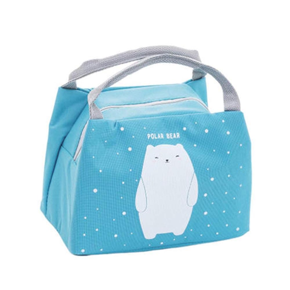 Rolin Roly Lunch Bag Insulated Waterproof Oxford Travel Picnic Lunch Pouch Thermal Bags with Zipper Portable lunch Box for Adults