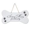 LifeSong Milestones Personalized Memorial Dog Bone Wall Sign in Loving Memory Sympathy Gift for Loss of Pets Remembrance Gift for Pet Lovers 8"x16"x0.125" view 1