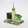 NEWQZ Muslim Kaaba 3 Piece Set Car Accessories Muslims Gifts Islamic Desktop Ornaments Decoration Model Home Table Decor view 3