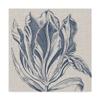 Trademark Fine Art Indigo Floral On Linen I by Vision Studio, 18x18 view 1
