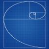 Wallbuddy Fibonacci Poster Golden Spiral Poster Mathematics Poster Maths Poster Fibonacci Series Science Poster Science Print Scientific Art WB203 (11.7 x 16.5 (A3), Blueprint) view 1