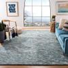 SAFAVIEH Area Rug 8x10 - Natura Collection - Large - Blue & Ivory, Handmade, Ideal for Living Room, Bedroom, Dining Space (NAT551M) view 1