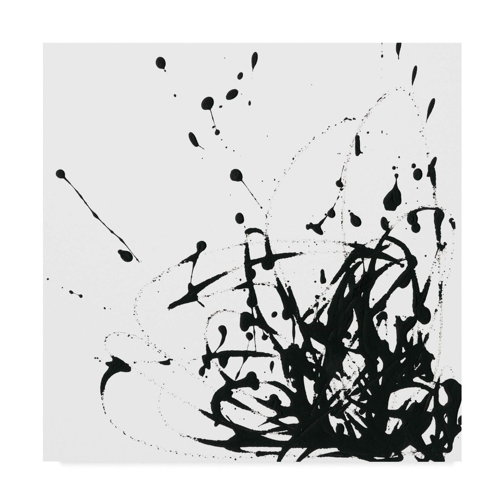 Trademark Fine Art UA CH Onyx Expression II by June Erica Vess, 18x18,