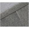 Amazon Basics Foldable Burlap Cloth Cube Storage Bins with Lid, Collapsible Organizing Containers, Stackable and Sturdy, Gray, Set of 2 view 4