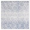 SAFAVIEH Area Rug 8x10 - Madison Collection - Large - Cream & Royal Blue, Glam Trellis Distressed Design, Non-Shedding & Easy Cleaning, Ideal for Living Room, Bedroom, Office, Dining Space (MAD604A) view 4