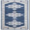 SAFAVIEH Brentwood Collection Runner Rug - 2' x 6', Navy & Cream, Medallion Distressed Design, Non-Shedding & Easy to Clean, Ideal for Hallway, Foyer, Entryway, Bedroom (BNT865N) view 2