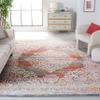SAFAVIEH Area Rug 8x10 - Madison Collection - Large - Light Grey & Rust, Boho Chic Medallion Distressed Design, Non-Shedding & Easy Cleaning, Ideal for Living Room, Bedroom, Dining Space (MAD947R) view 1