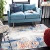 SAFAVIEH Area Rug 8x10 - Jasper Collection - Large - Grey & Red, Modern Abstract Design, Non-Shedding & Easy Cleaning, Ideal for Living Room, Bedroom, Office, Dining Space (JSP101C) view 3