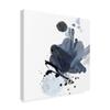 Trademark Fine Art Blue & Black Splash I by Irena Orlov, 24x24 view 2