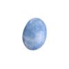 StoneStory Natural Blue Celestite Carved Palm Worry Stone Polished Irregular Sphere Healing Crystal Quartz Reiki Chakra Decoration (Blue Celestite 150-200grams) view 1
