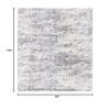 SAFAVIEH Area Rug 8x10 - Berber Shag Collection - Large - Grey Blue & Cream, Non-Shedding & Easy to Clean, Ideal for Living Room, Bedroom, Dining Space (BER219G) view 2