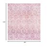 SAFAVIEH Area Rug 8x10 - Madison Collection - Large - Cream & Fuchsia, Glam Ogee Trellis Distressed Design, Non-Shedding & Easy Cleaning, Ideal for Living Room, Bedroom, Office, Dining Space (MAD604R) view 2