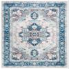 SAFAVIEH Area Rug 8x10 - Brentwood Collection - Large - Light Grey & Blue, Medallion Distressed Design, Non-Shedding & Easy Cleaning, Ideal for Living Room, Bedroom, Office, Dining Space (BNT811G) view 3
