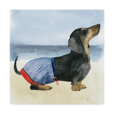 Trademark Fine Art Hot Dog IV by Grace Popp, 18x18