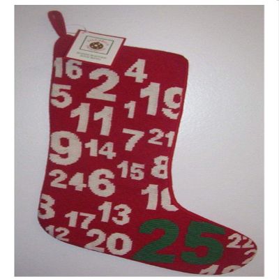 Dillards Days December Handcrafted Christmas Stocking