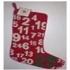 Dillards Days December Handcrafted Christmas Stocking view 1