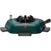 Krinner Christmas Tree Genie Large - Green Tree Stand - Original Single Cable Operation, Holds up to 8 ft Live Trees - Foot Pedal Setup & Water Reservoir with Level Indicator view 1