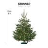 Krinner Christmas Tree Genie Large - Green Tree Stand - Original Single Cable Operation, Holds up to 8 ft Live Trees - Foot Pedal Setup & Water Reservoir with Level Indicator view 2