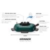 Krinner Christmas Tree Genie Large - Green Tree Stand - Original Single Cable Operation, Holds up to 8 ft Live Trees - Foot Pedal Setup & Water Reservoir with Level Indicator view 4