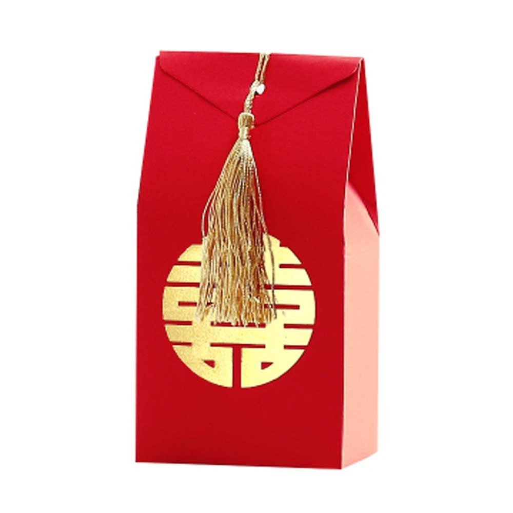 40 Pcs Gift Decorative Boxes Chinese Style Wedding Candy Paper Boxes Party Favor Paper Chocolate Bag