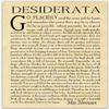 Desiderata Poem Desiderata Print Desiderata Poster Poetry Wall Art Graduation Gift Graduation Poem Student Poem Gift by Max Erhmann 1927 (20 x 30, Parchment) view 1