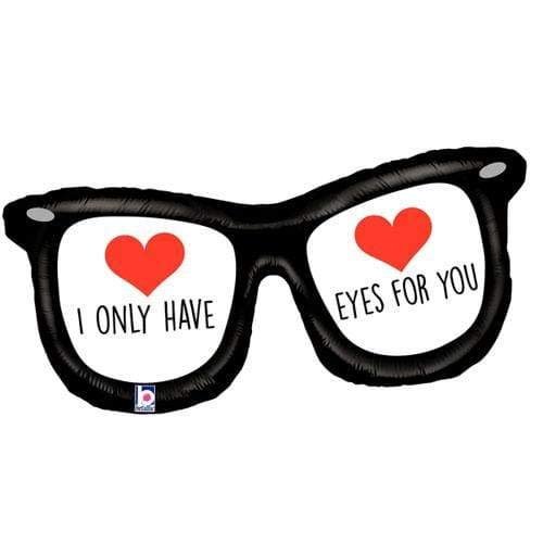 Betallic 38" Eyes for You Glasses Foil Mylar Balloon