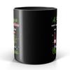 BeeTeeStore Chihuahua Coffee Mug - Woman Cannot Survive On Wine Alone - 15oz Black Ceramic Cup for Dog Lovers & Wine Enthusiasts - Christmas, Mother's Day & Birthday Gift view 3