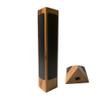 FixtureDisplays Classic Beer Tap Handle with Three Sided Chalkboard, Triangular Shape 14011-SNL Listing view 2
