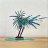 Crazy Bird Pop Art Metal Cutout Sculpture David Gerstein view 1
