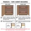 Sliding Pull-Out Shelf for Cabinets (Kitchen Cupboards, Pantry Drawers, Bathroom Storage etc.) 2 3/8" Tall - 21 3/4" Deep - Full-Extension Slides & Base Mounting - Clear Opening Width: (18.5" (1/2)) view 4