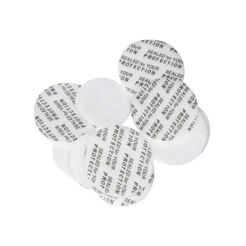 100Pcs Small Mini Pressure Sensitive Foam Seal Tamper Resistant Seals for Cosmetic Bottles Cases Jars Cap Liners Tamper Seal Cap Liner (Diameter 3.5cm/1.37inch)