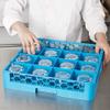 Tabletop King RG1614 OptiClean 16 Compartment Glass Rack view 2