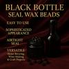 Black Bottle Seal Wax Beads 1 lb view 4