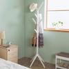 Panet coat rack Solid wood coat rack free standing coat rack floor bedroom clothes rack (Color : B) view 1