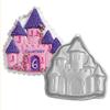 11 Inch Castle aluminum 3D cake mold baking mold tin cake plate - castle view 1