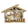Avalon Gallery Nativity Sets for Christmas - Indoor Bethlehem Nights Nativity Scene, 12.25 x 8.75-Inch, Stable/Creche view 1