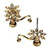 Om Pooja Shop Step Aarti Diya in Brass (10 inches) - Big Prayer Lamp view 3
