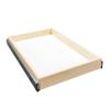 Sliding Pull-Out Shelf for Cabinets (Kitchen Cupboards, Pantry Drawers, Bathroom Storage etc.) 2 3/8" Tall - 21 3/4" Deep - Full-Extension Slides & Base Mounting - Clear Opening Width: (17.250" (1/4)) view 1