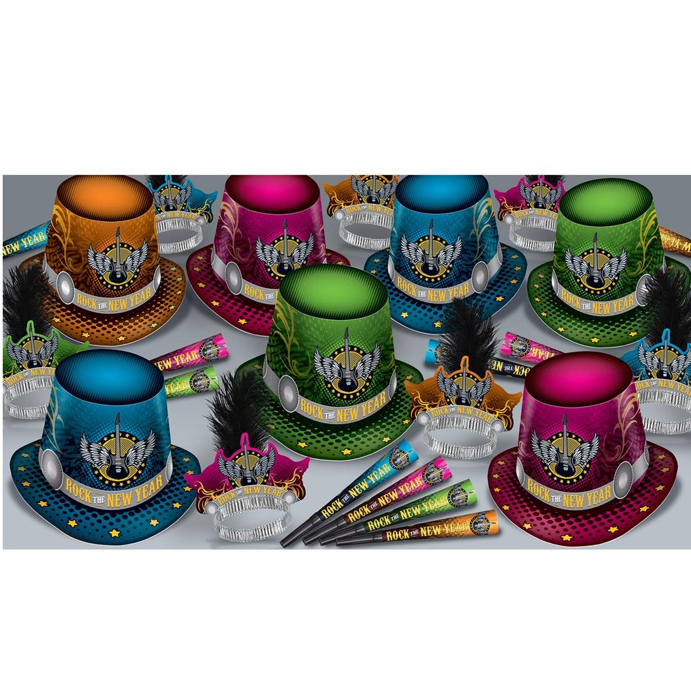 Beistle Rock The New Year Assorted for 50