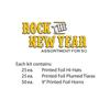 Beistle Rock The New Year Assorted for 50 view 2