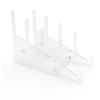 FixtureDisplays Medium Multiple Plate Acrylic Rack Display Holder 10749-One Rate view 4