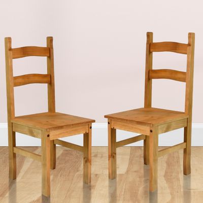 Furniture Dash Solid Wood Dining Chair (Set of 2) Corona