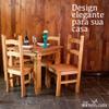 Furniture Dash Solid Wood Dining Chair (Set of 2) Corona view 3