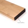 KINSON Bamboo Spring Expandable Adjustable Drawer Divider, Kitchen Living Room Bedroom Bathroom Desk - 2 Sets of 4 view 3