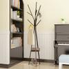 Panet coat rack Floor free standing coat rack Hall coat rack wrought iron living room coat rack (Color : A) view 4