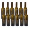 375 ML Dark Green Semi-Bordeaux Mid-Punt Bottles (12/Case) view 1