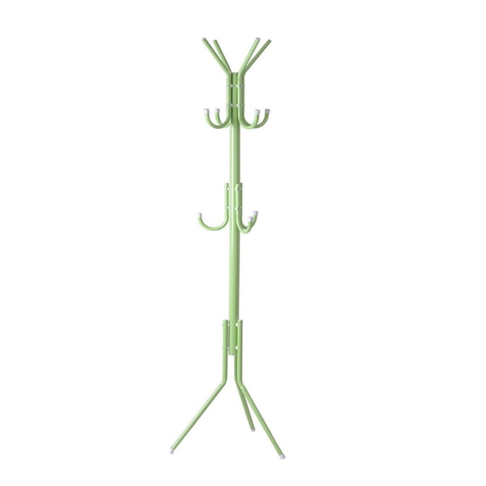 Panet coat rack Floor-standing coat rack wrought iron coat rack free standing hall coat rack (Color : C)