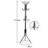 Panet coat rack Floor-standing coat rack wrought iron coat rack free standing hall coat rack (Color : C) view 2