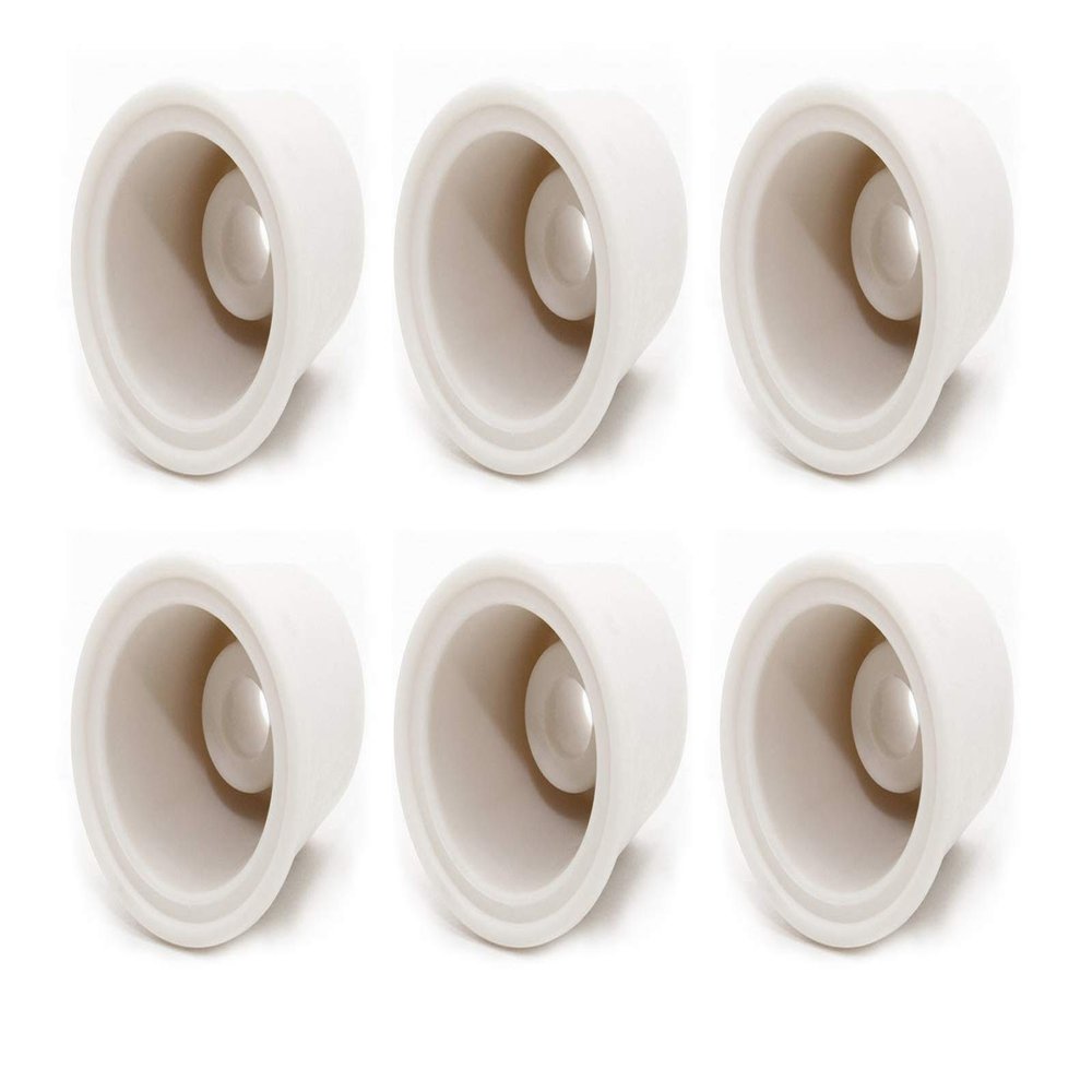 Universal Carboy Bung Drilled Set of 6